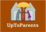 Use Indiana Divorce Mediation resources image shows UpToParents logo